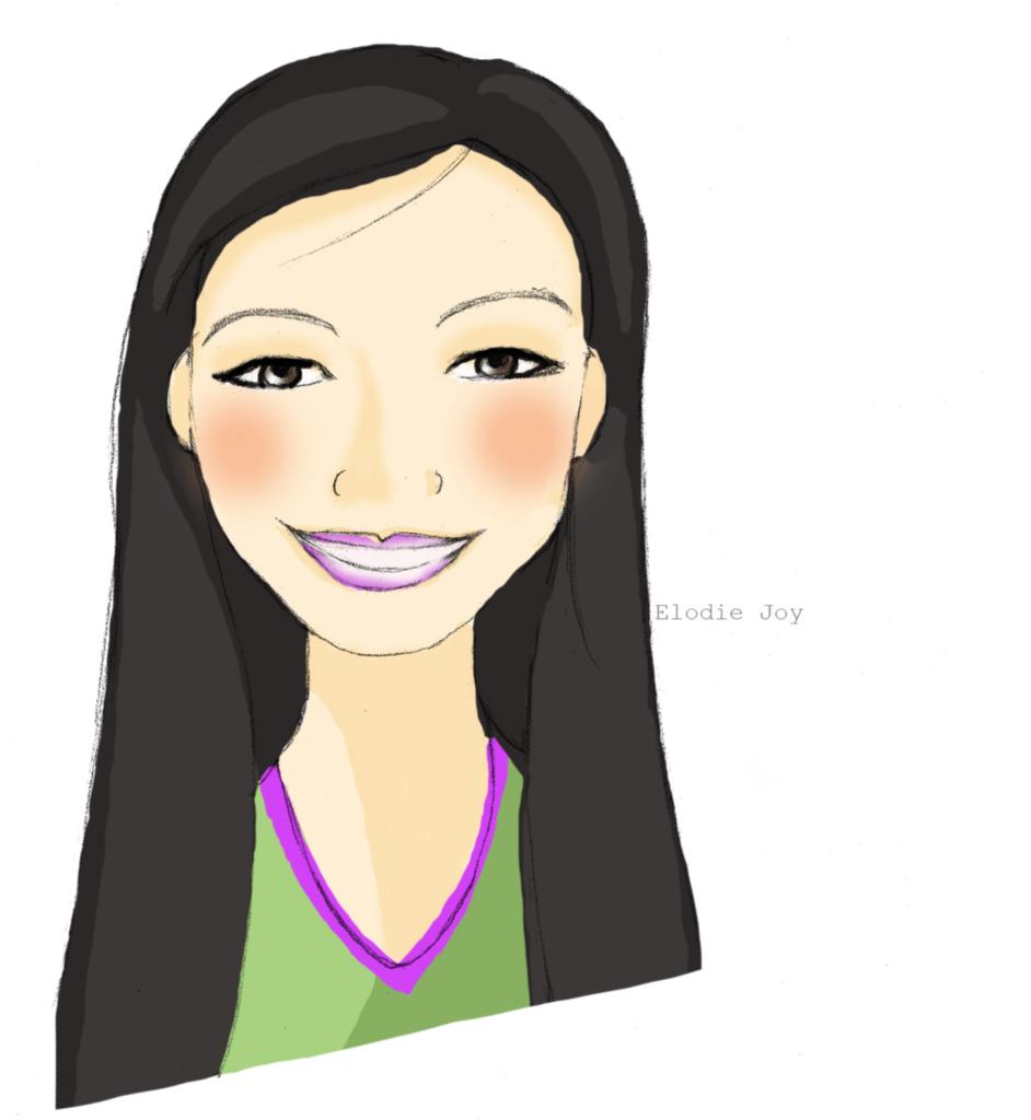 Eiko (amie facebook) m'a proposé de la dessiner, je ne me suis pas fait prier :) Message de Eiko : J'ai besoin du boton, J'ADORE ! oui oui, Je suis au anges, et plus que ca! Je ne sais pas comme je peux le dire en français et ni en japonais, ni en anglais ^^ Je suis la meilleure chanceuse !!!!