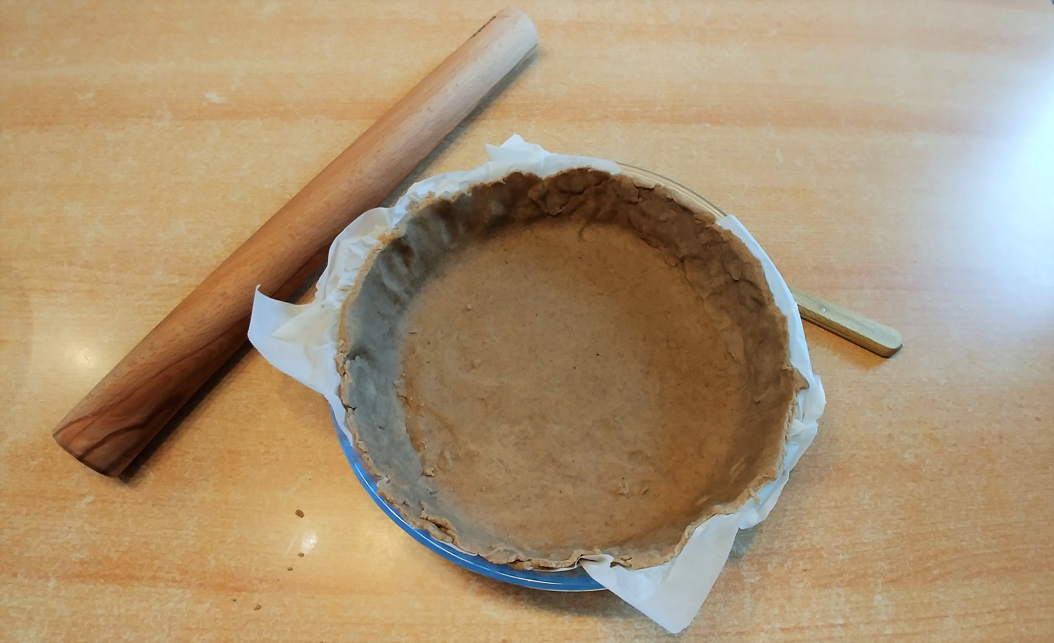 Recette pâte a tarte sans gluten, sans beurre, vegan