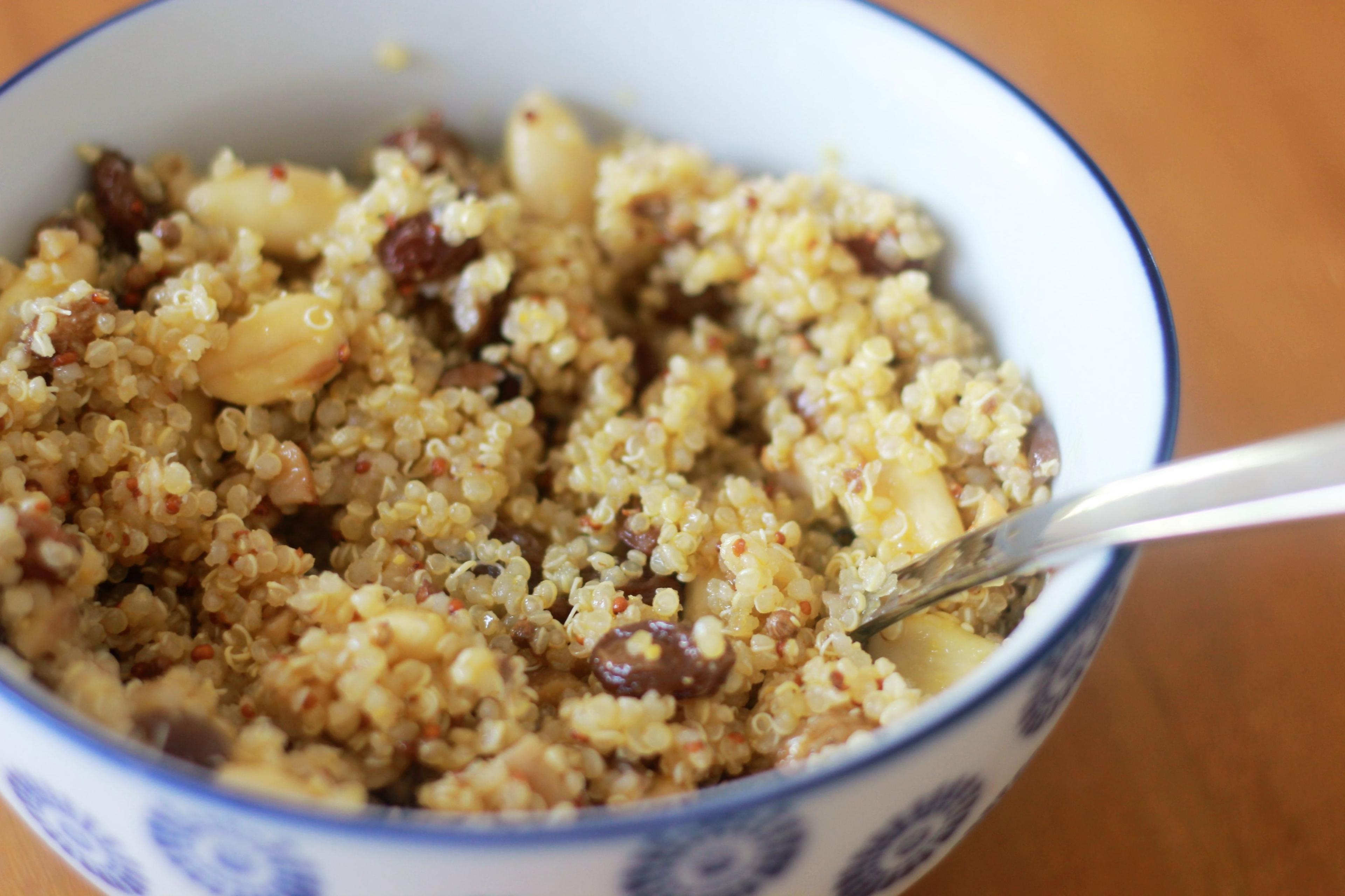 recette salade de quinoa fruits secs