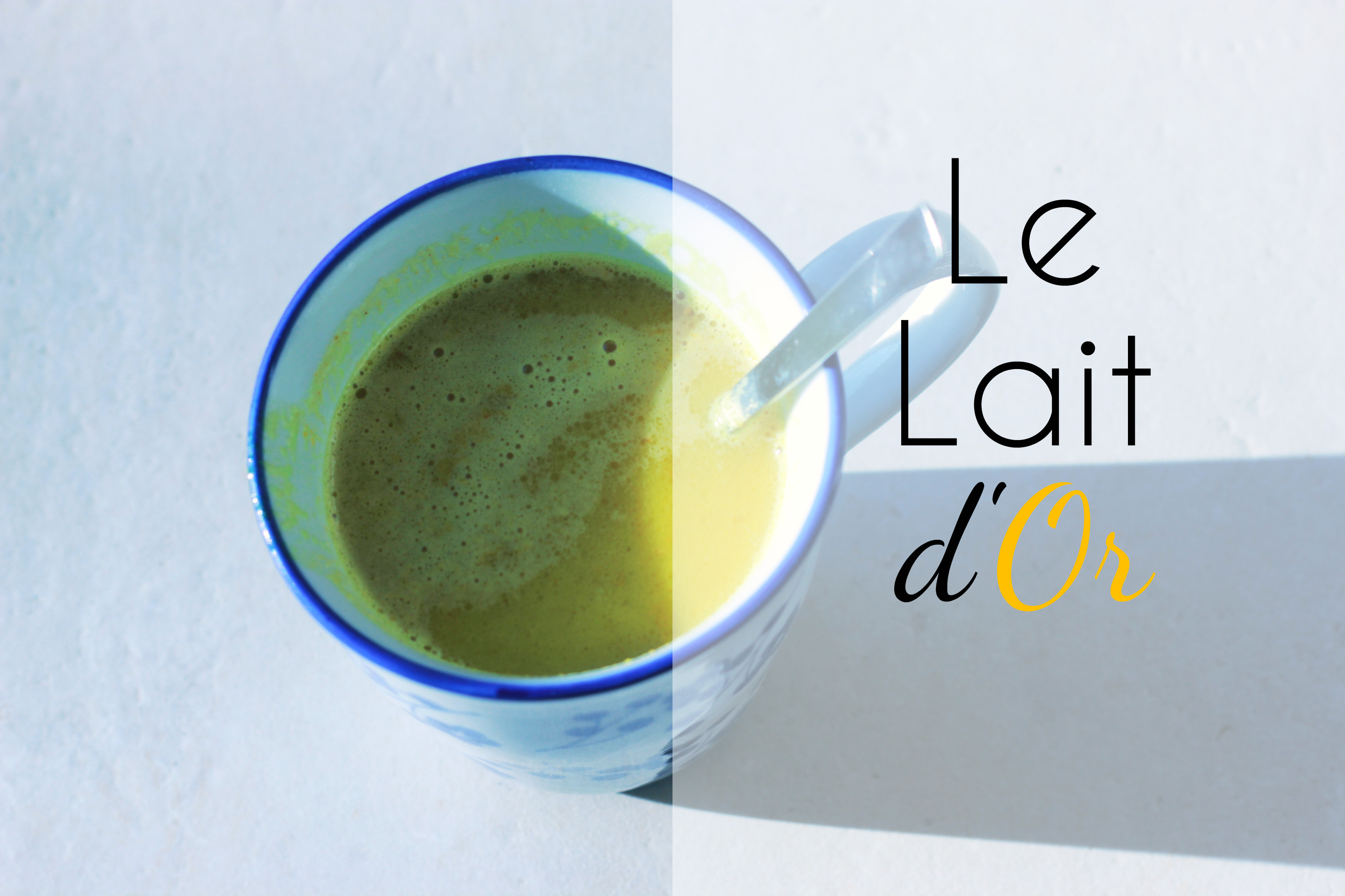 recette lait d'or