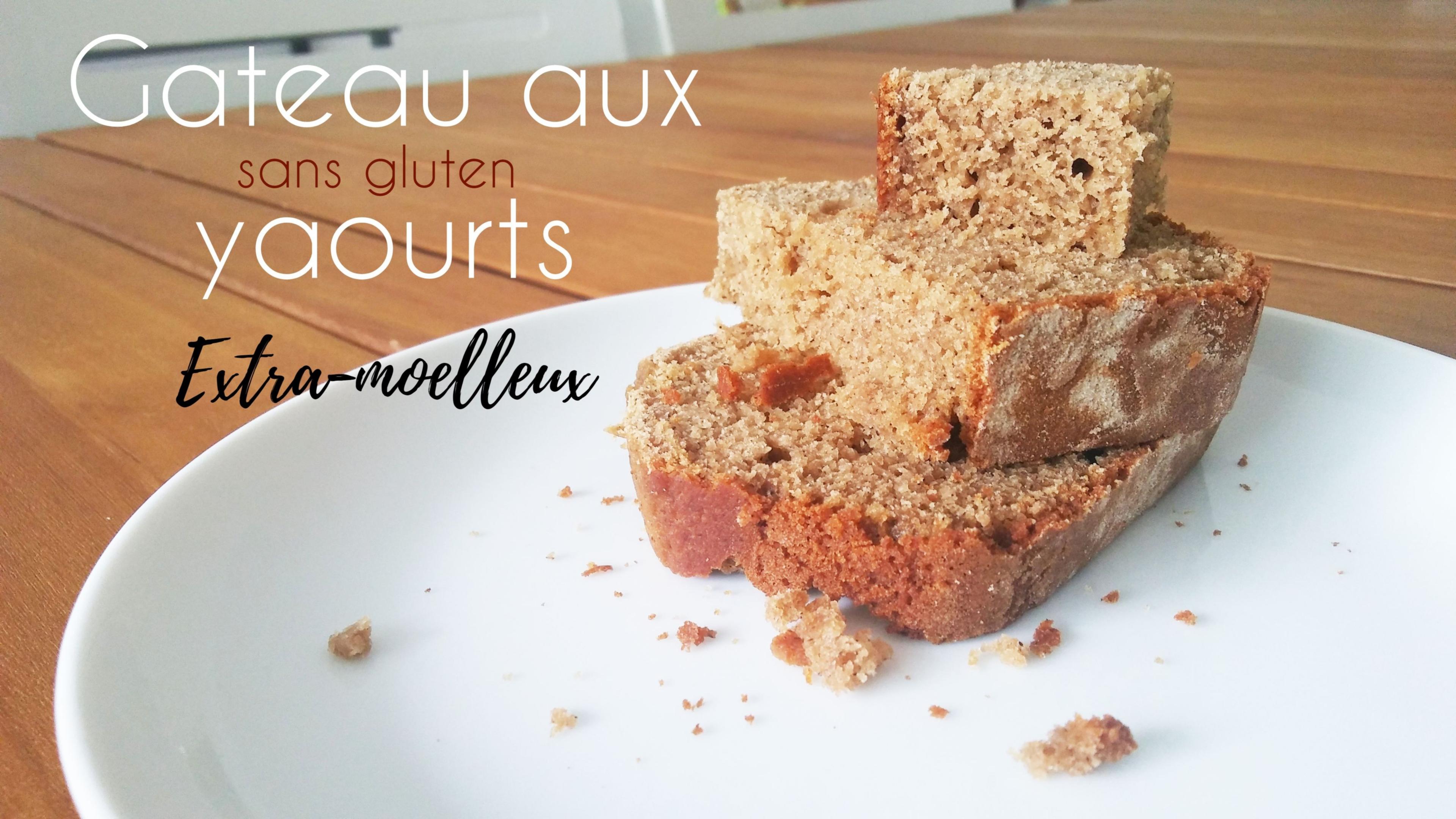 Recette gateau aux yaourts sans gluten