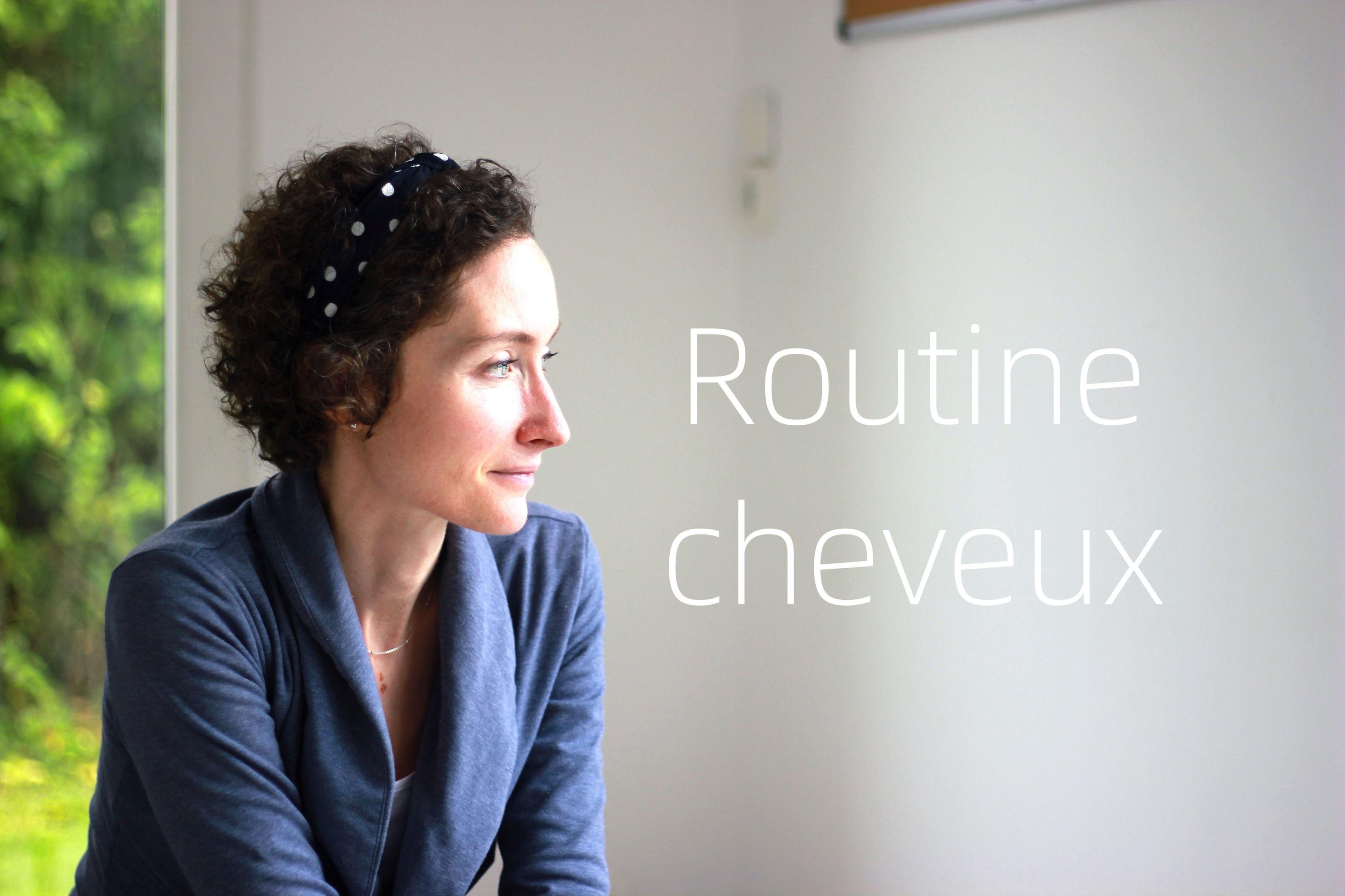 Routine cheveux bio