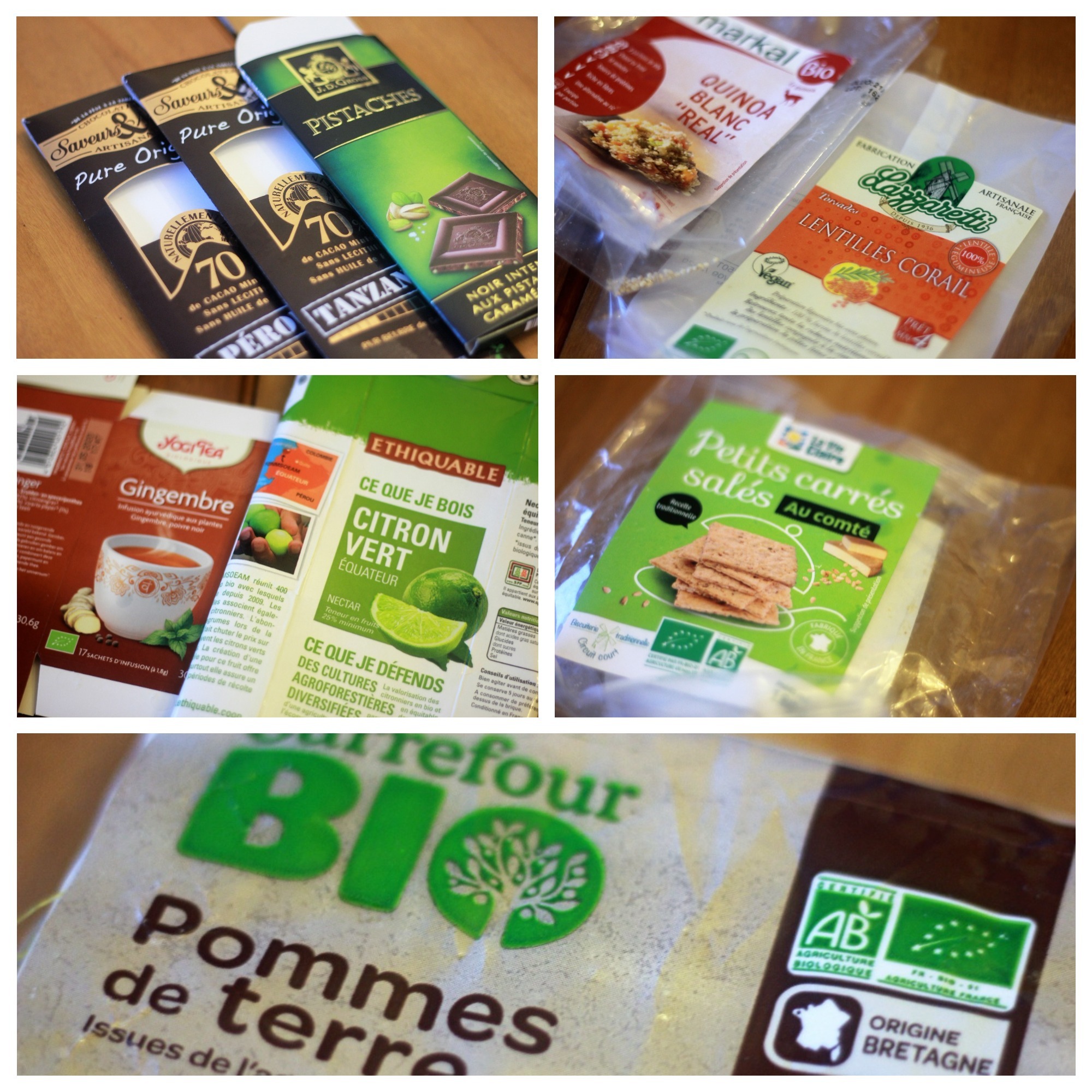 Produits terminés Bio